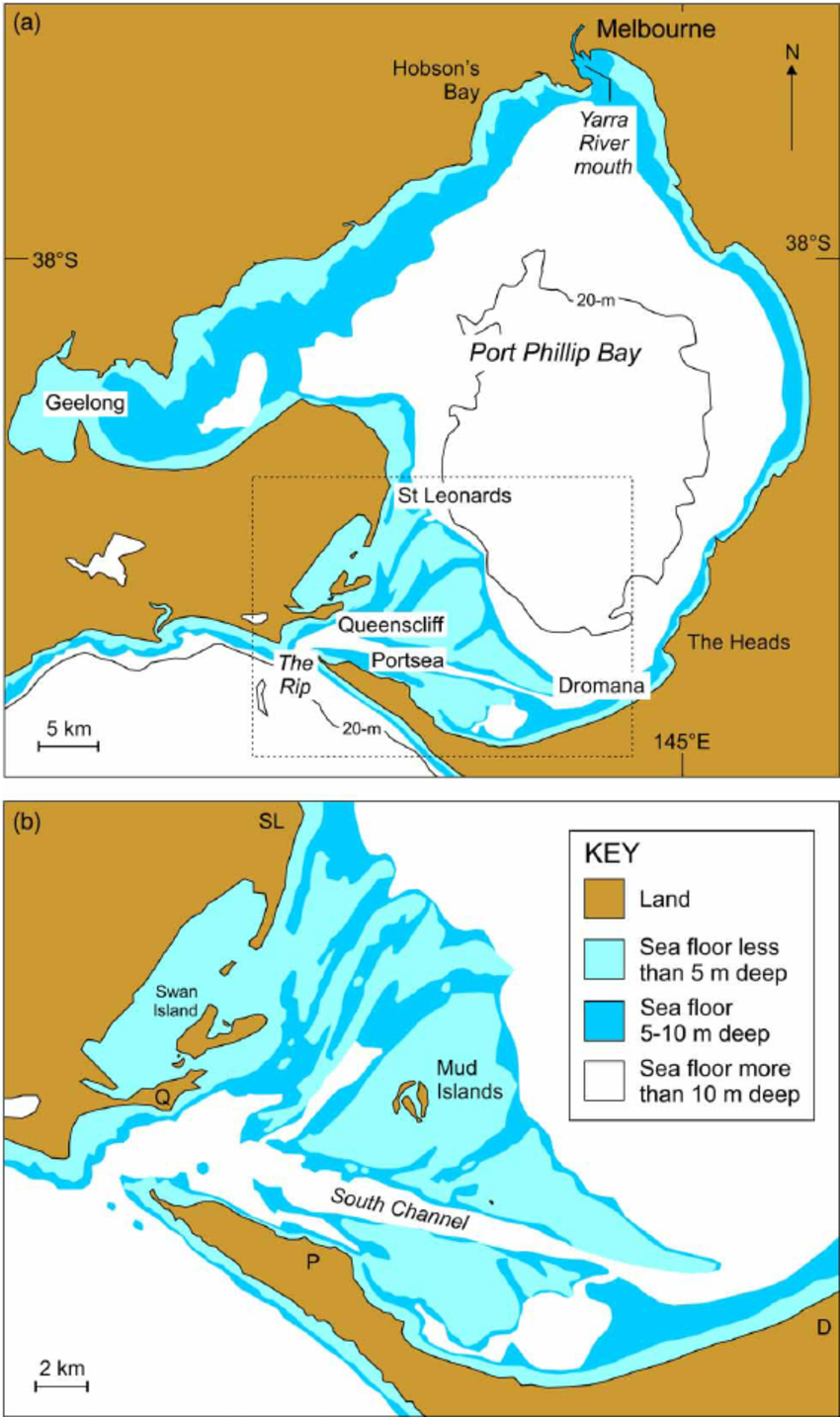 Port Philip Bay basimetry